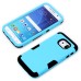 Harness Oil PC And TPU Protective Hard Back Case Cover for Samsung Galaxy S7 G930 - Blue/Black