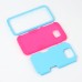 Harness Oil PC And TPU Protective Hard Back Case Cover for Samsung Galaxy S7 G930 - Blue/Rose red