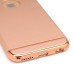 High-quality Detachable PC Protective Back Case for iPhone 6 / 6s Plus - Rose gold