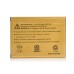 High Capacity 3.7V 4200mAh Rechargeable Internal Battery Inner Replacement Part For Samsung Galaxy Note 2 N7100 - Gold