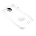 High Capacity 4200mAh External Power Battery Charger Case With Built-In Stand For Samsung Galaxy S4 I9500 / I9505 - White