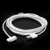 High Quality 3 Meters USB 2.0 Sync Data Cable Charger Cord For iPhone 4S / 4 iPad 3 iPod Touch Nano - White