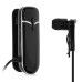 High Quality Clip-On Design V2.1 Multipoint Mono Wireless Bluetooth Headset With Charger - Black