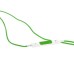 High Quality Earphone With Remote And Mic For iPhone 5 iPod Touch 5 - Green