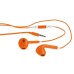 High Quality Earphone With Remote And Mic For iPhone 5 iPod Touch 5 - Orange