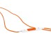 High Quality Earphone With Remote And Mic For iPhone 5 iPod Touch 5 - Orange