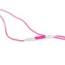 High Quality Earphone With Remote And Mic For iPhone 5 iPod Touch 5 - Pink