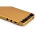 High Quality Metal Back Cover For iPhone 5 - Gold / White