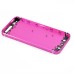 High Quality Metal Back Cover For iPhone 5 - Magenta