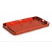 High Quality Metal Back Cover For iPhone 5 - Orange