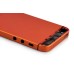 High Quality Metal Back Cover For iPhone 5 - Orange