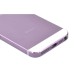 High Quality Metal Back Cover For iPhone 5 - Purple