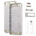 High Quality Metal Back Cover For iPhone 5 - Silver