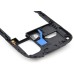 High Quality Plastic Middle Frame Bezel For Samsung Galaxy S3 Mini I8190 - Black