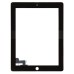 High Quality Touch Screen Glass Digitizer Replacement Part For iPad 2 - Black