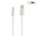 High Speed Noodle Pattern Micro USB Charge sync Cable for iPhone 6 iPhone 5/5S iPad Air 2 - Gold