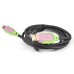 High Speed Premium Nylon Net 8 pin to USB Data Sync Charge Cord cable for iPhone 5/5s/5c iPad Air - Green / Pink