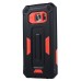 Hole Position Protection Knight TPU + PC Case for Samsung Galaxy S7 - Black/Red