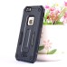Hole Position Protection Knight TPU + PC Case for iPhone 6/6S - Black