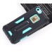 Hole Position Protection Knight TPU + PC Case for iPhone 6/6S - Blue