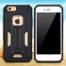 Hole Position Protection Knight TPU + PC Case for iPhone 6/6S - Gold