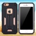 Hole Position Protection Knight TPU + PC Case for iPhone 6/6S - Rose gold