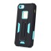 Hole Position Protection Knight TPU + PC Case for iPhone SE/5S - Blue