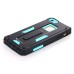 Hole Position Protection Knight TPU + PC Case for iPhone SE/5S - Blue