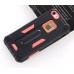 Hole Position Protection Knight TPU + PC Case for iPhone SE/5S - Pink