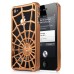 Hollow Spider Plating Hard Case For iPhone4/4S-Gold