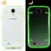 Hybrid Luminous In Dark Transparent Glow Bumper Skin TPU PC Hard Case Cover For Samsung Galaxy S4 I9500 / I9505