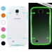 Hybrid Luminous In Dark Transparent Glow Bumper Skin TPU PC Hard Case Cover For Samsung Galaxy S4 I9500 / I9505