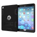 Hybrid Silicone and Plastic Protective Case with Touch Screen Film for iPad Pro 9.7 inch /ipad 6 - Black