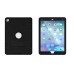 Hybrid Silicone and Plastic Protective Case with Touch Screen Film for iPad Pro 9.7 inch /ipad 6 - Black