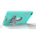 Hybrid Silicone and Plastic Protective Case with Touch Screen Film for iPad Pro 9.7 inch /ipad 6 - Mint green/Grey