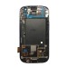 I747 T999 LCD Display Screen With Glass Digitizer Touchscreen Panel + Back Frame + Home Button Housing Replacement Part For Samsung Galaxy S3 - White