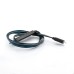 Illuminated LED Lightning to USB Data Charging Cable For iPhone 5 iPod Touch 5 iPod Nano 7 iPad Mini - Black