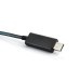 Illuminated LED Lightning to USB Data Charging Cable For iPhone 5 iPod Touch 5 iPod Nano 7 iPad Mini - Black