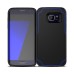 Impact Resistant Shockproof Rugged TPU Case for Samsung Galaxy S7 Edge - Blue/Black