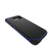 Impact Resistant Shockproof Rugged TPU Case for Samsung Galaxy S7 Edge - Blue/Black