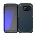 Impact Resistant Shockproof Rugged TPU Case for Samsung Galaxy S7 Edge - Yellow/Blue