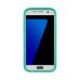 Impact Resistant Shockproof Rugged TPU Case for Samsung Galaxy S7 G930 - White/Green