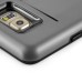 Impact Resistant Wallet Case Card Slot Shell Shockproof Hard TPU And PC Back Cover For Samsung Galaxy S6 Edge Plus - Grey
