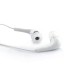 In-Ear Headphone with Mic / Volume Control for Samsung Mobile Phone (OEM)- White