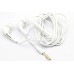 In-Ear Stereo Earphone With Volume Control Button For iPhone Samsung MP3 MP4 - White