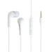 In-Ear Stereo Earphone With Volume Control Button For iPhone Samsung MP3 MP4 - White