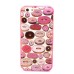 Incoming Call Flashing Hybrid TPU And PC Back Case Cover for iPhone 6 / 6s - Delicious doughnut