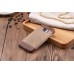 Jeans Cloth Splicing Leather Hard Back PC Shell Case Cover for Samsung Galaxy S7 - Brown