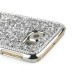 Jelly Color Bling Rhinestone Inlaid Hard Case for Samsung Galaxy S6 G920 - Silver