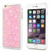 Jelly Color Bling Rhinestone Inlaid Hard Case for iPhone 6 4.7 inch - Pink